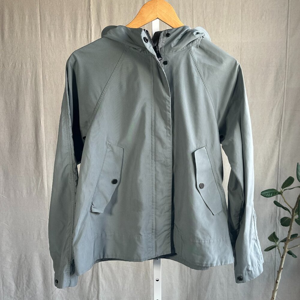Everlane cropped rain jacket